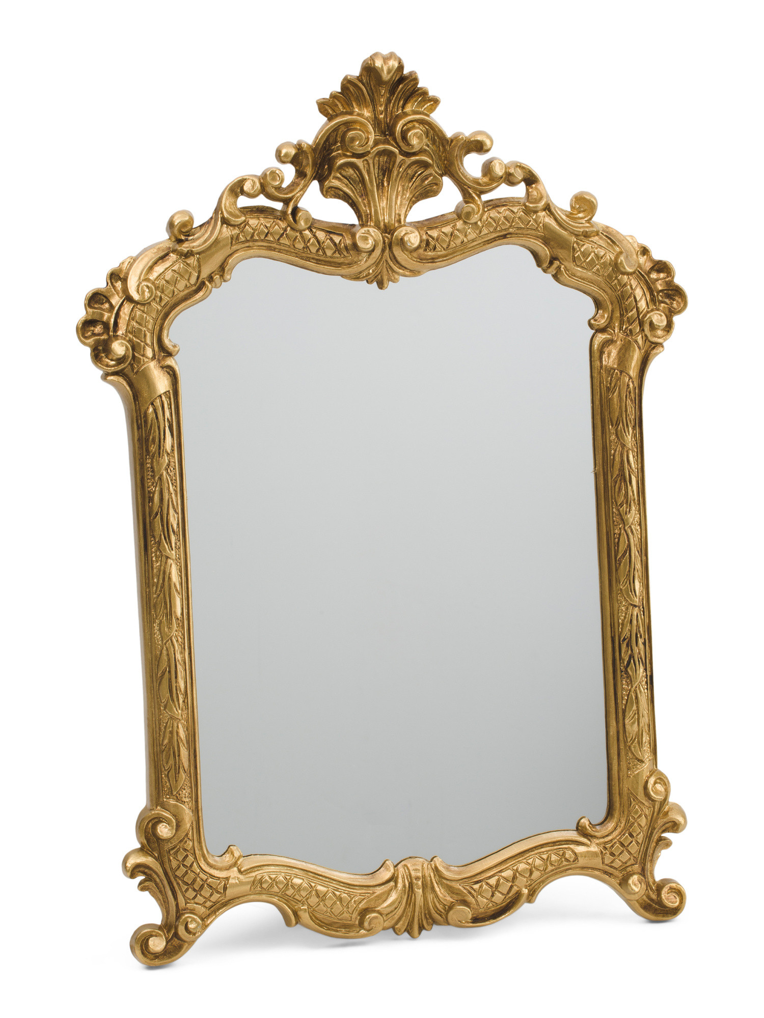 Made In Italy 22x16 Metallic Baroque Rectangle Mirror | Global Home | Marshalls | Marshalls
