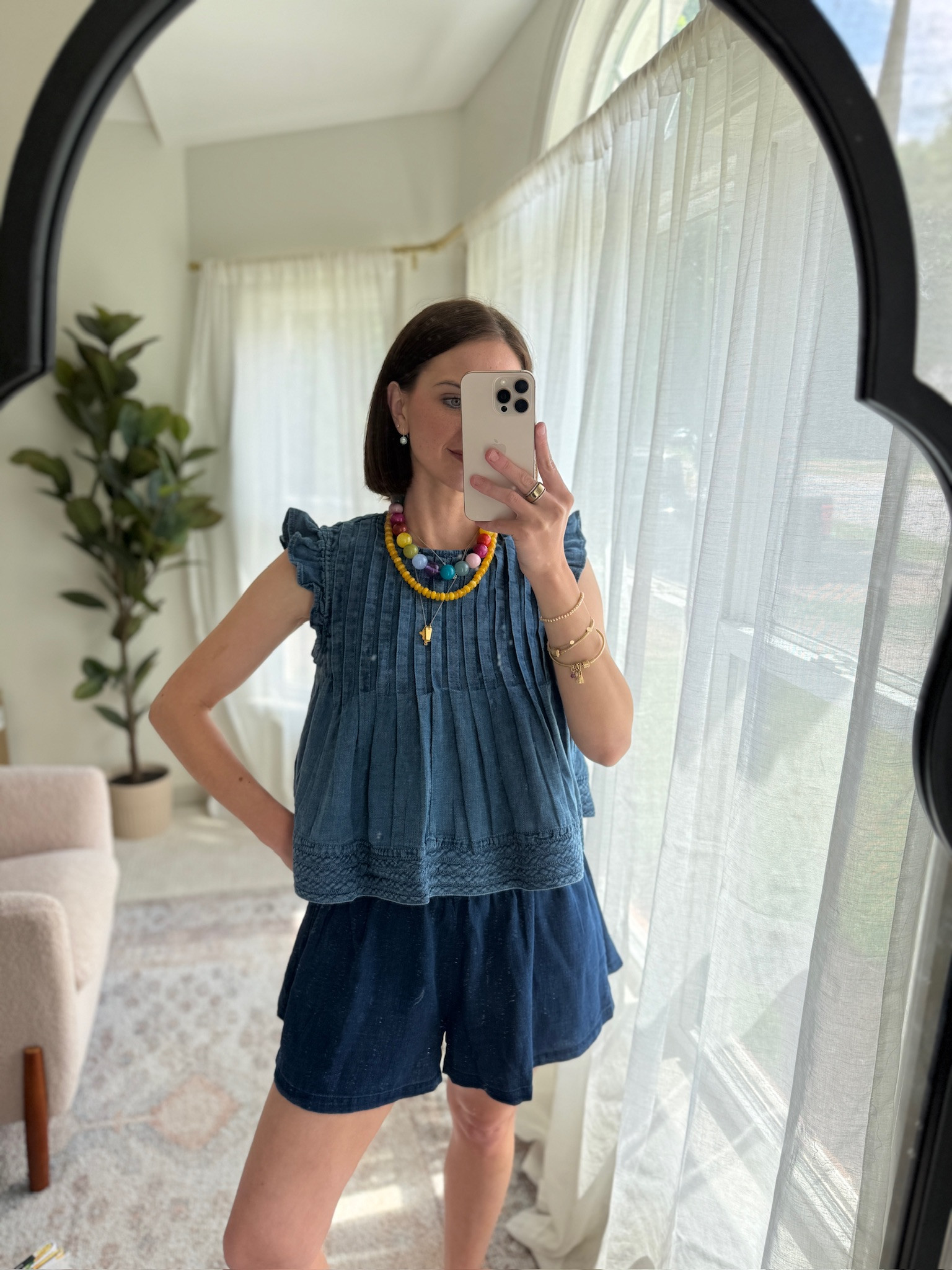Denim on denim all summer long!

ordered a size small in tops & bottoms!

anthro, anthropologie, anthro shorts, flowy shorts, flowy tops, spring denim, spring outfit, hallie ragan

#LTKgrwm #LTKootd #LTKSeasonal