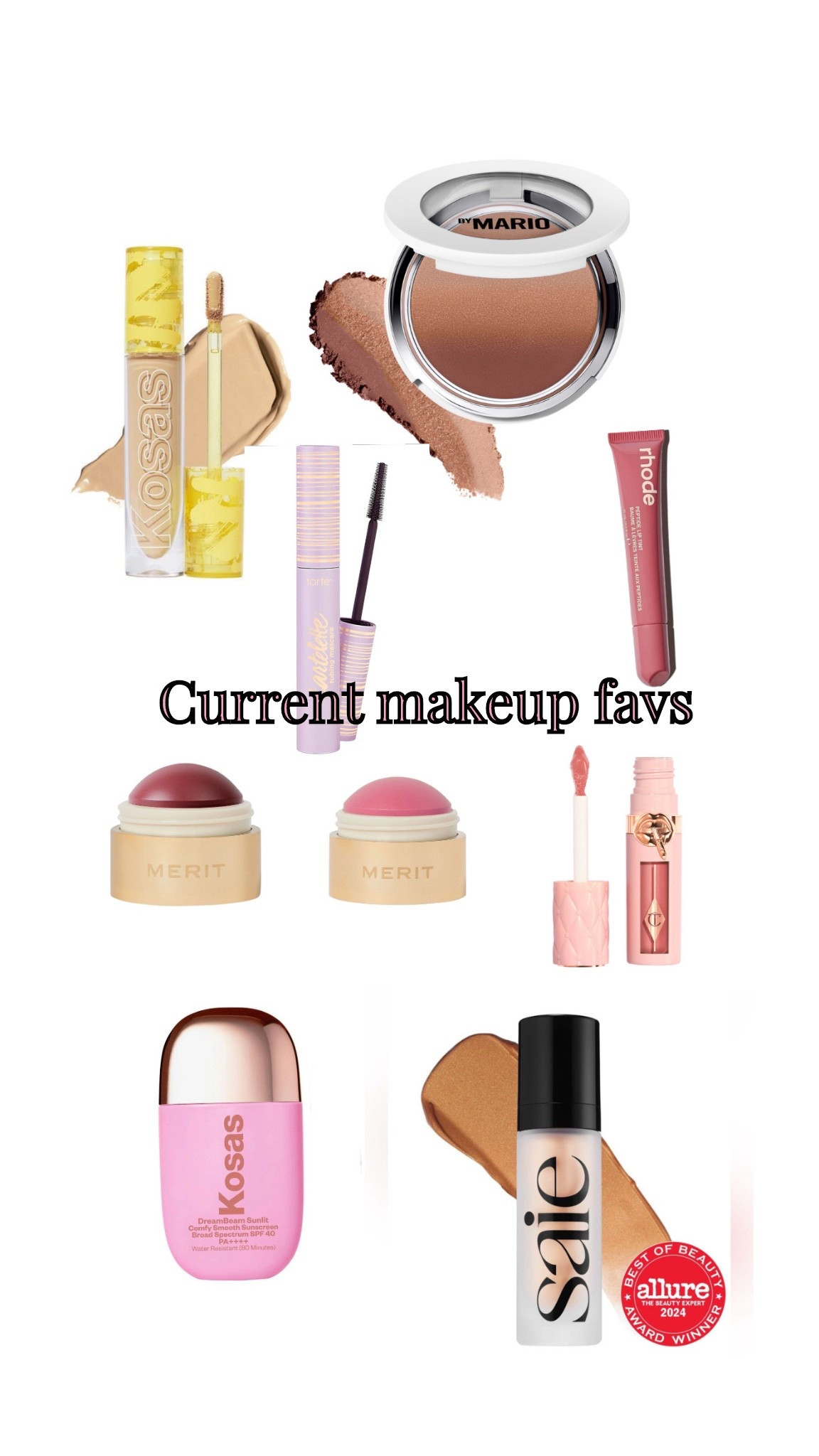 CURRENT MAKEUP FAVORITES 🩷

#LTKBeauty #LTKSaleAlert