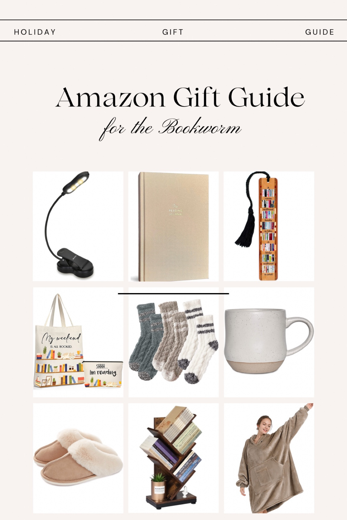 Gift Guide for the ✨Bookworm✨

#LTKCyberweek #LTKSeasonal #LTKHoliday