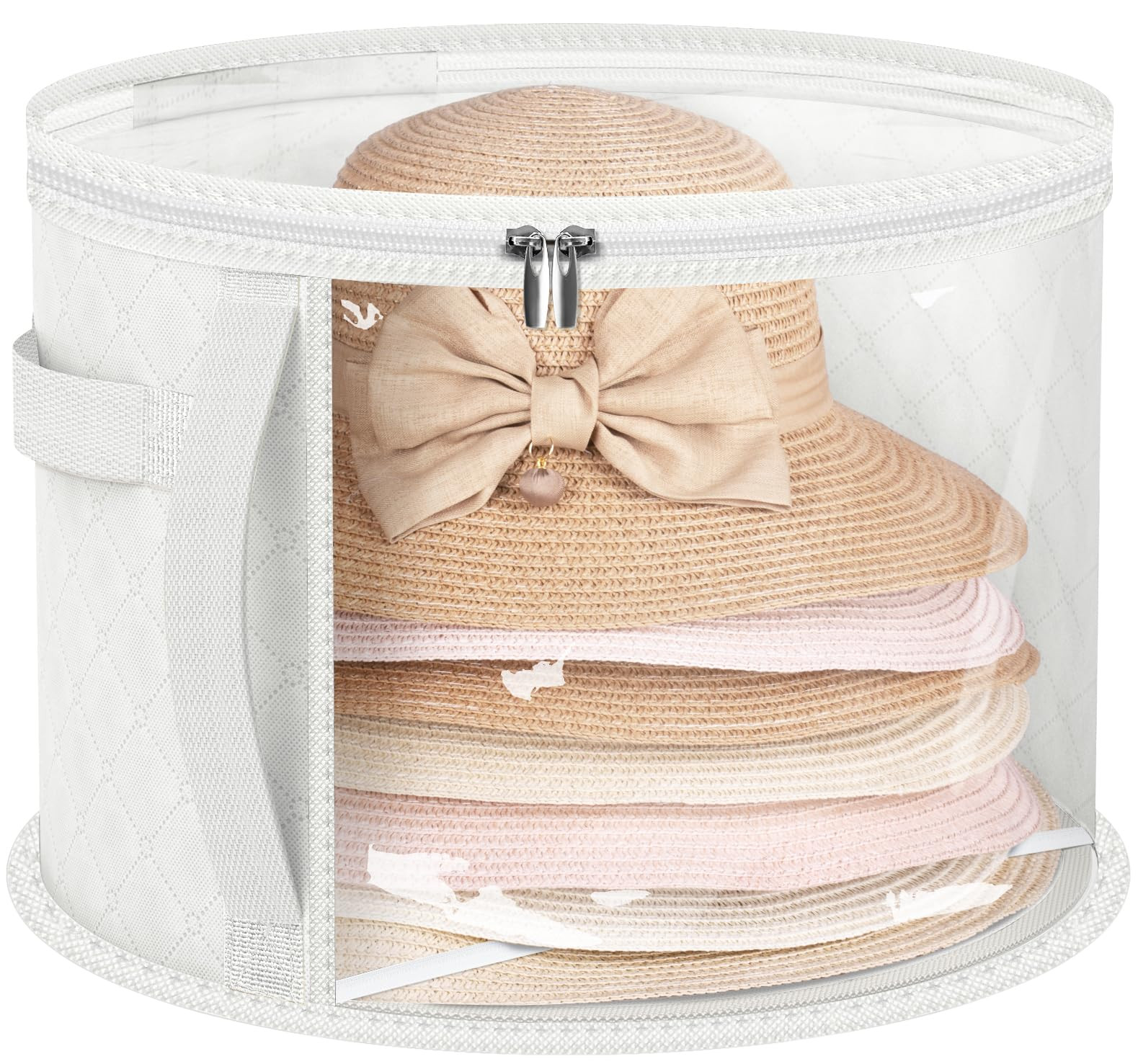 AOODA Oversized Clear Hat Storage Bag for Women, Holds up to 7 Caps Cowboy Hat Organizer for Clos... | Amazon (US)