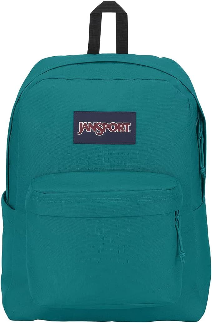 JanSport Unisex's Superbreak Plus Backpack, Aqua | Amazon (US)