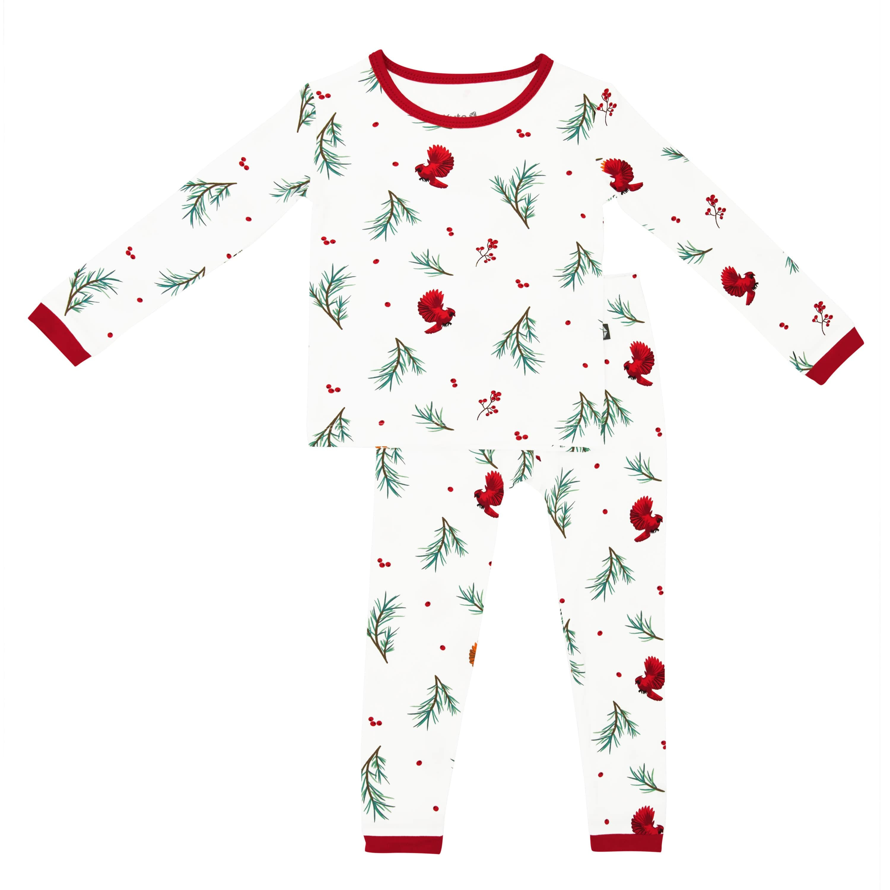 Long Sleeve Pajamas in Winterberry | Kyte BABY
