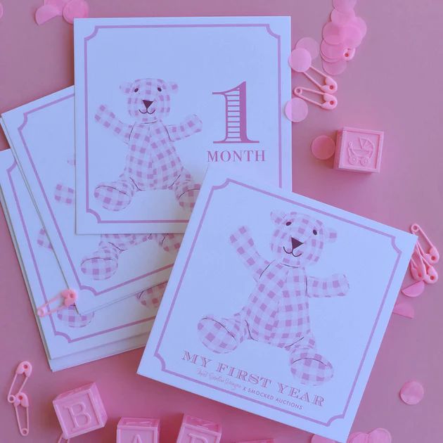 Milestone Memory Bear Cards | Classic Whimsy