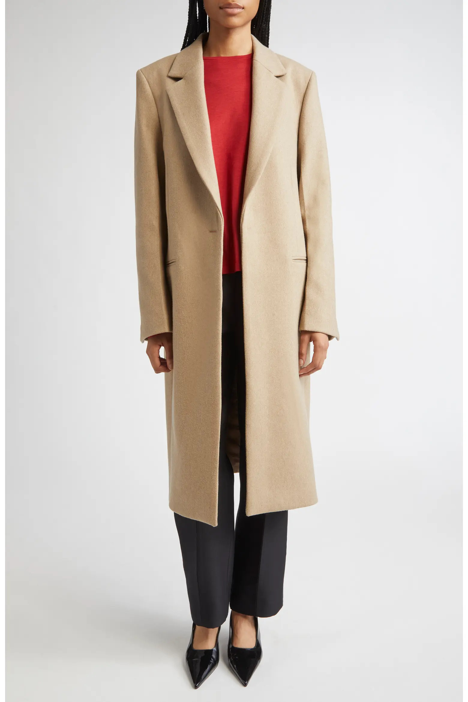 Classic Wool Blend Coat (Women) | Nordstrom | Nordstrom