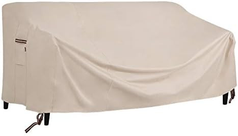 SONGMICS Deep Seat Sofa Cover, Patio Sofa Cover, Waterproof Outdoor Furniture Cover, 90" L x 38" ... | Amazon (US)