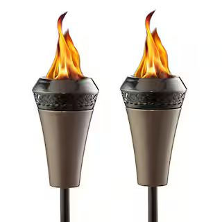 TIKI Island King Torch Bundle (2-Pack) 111316768 - The Home Depot | The Home Depot