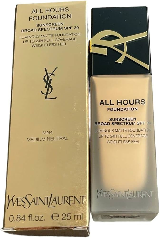 YSL All Hours Luminous Matte Foundation (MN4) | Amazon (US)