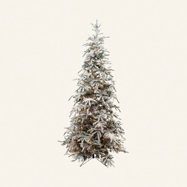 Lighted Artificial Fir Christmas Tree | Wayfair North America