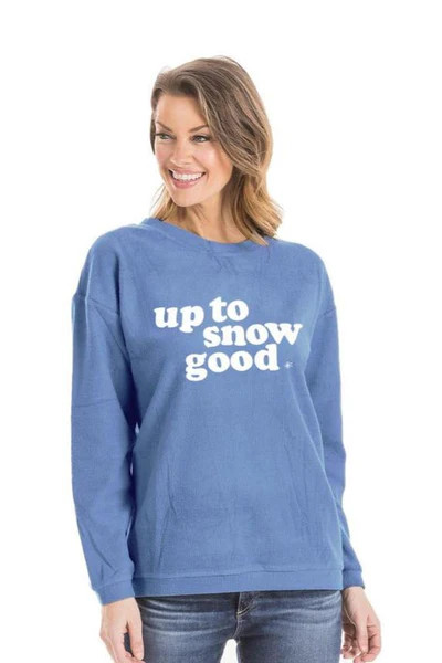 Up to Snow Good Corded Sweatshirt | Katydid.com