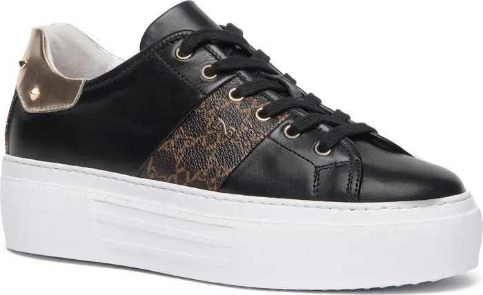 NeroGiardini Logo Skater Platform Sneaker (Women) | Nordstrom | Nordstrom
