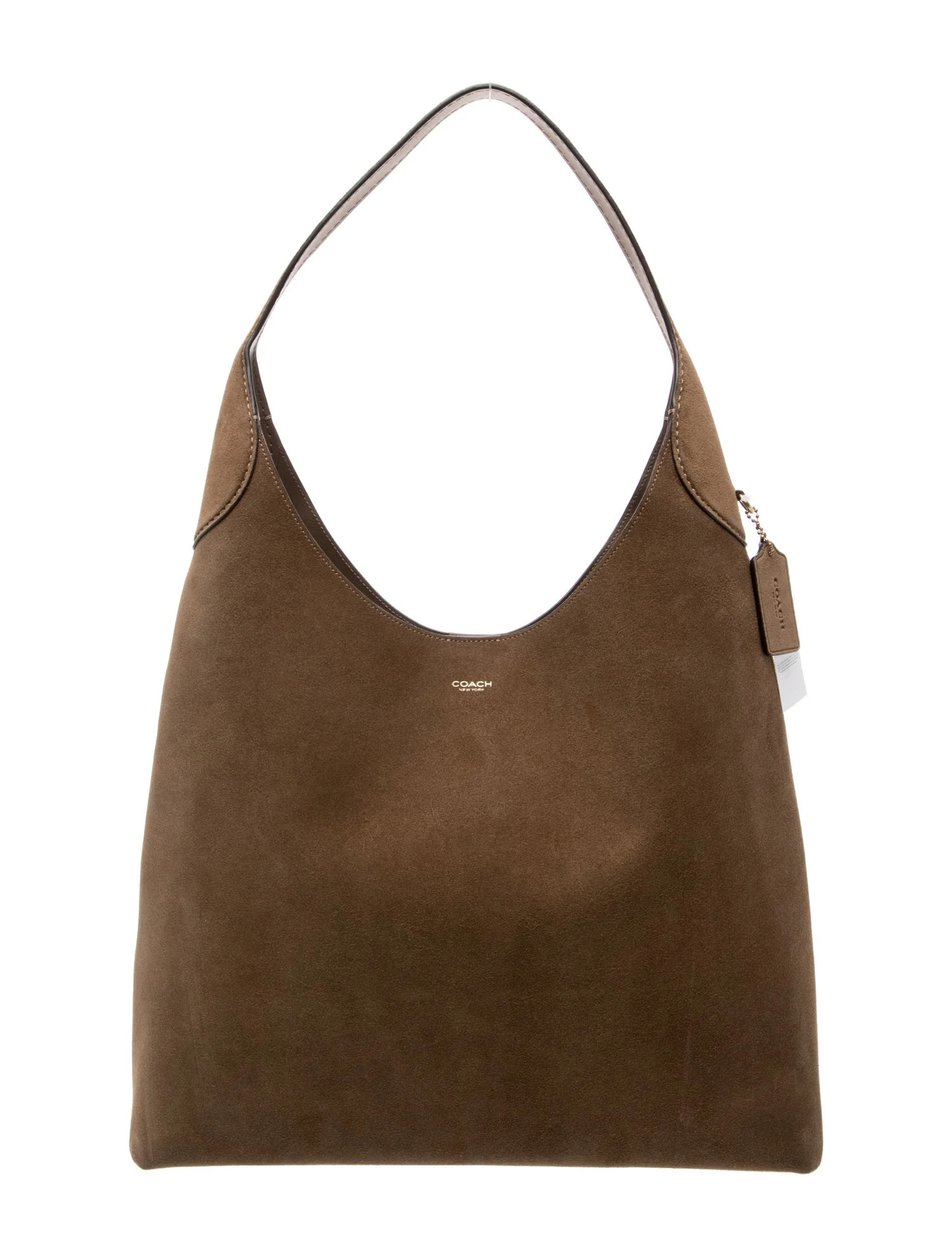 Coach Suede Hobo - Brown Totes, Handbags - CCH107637 | The RealReal | The RealReal