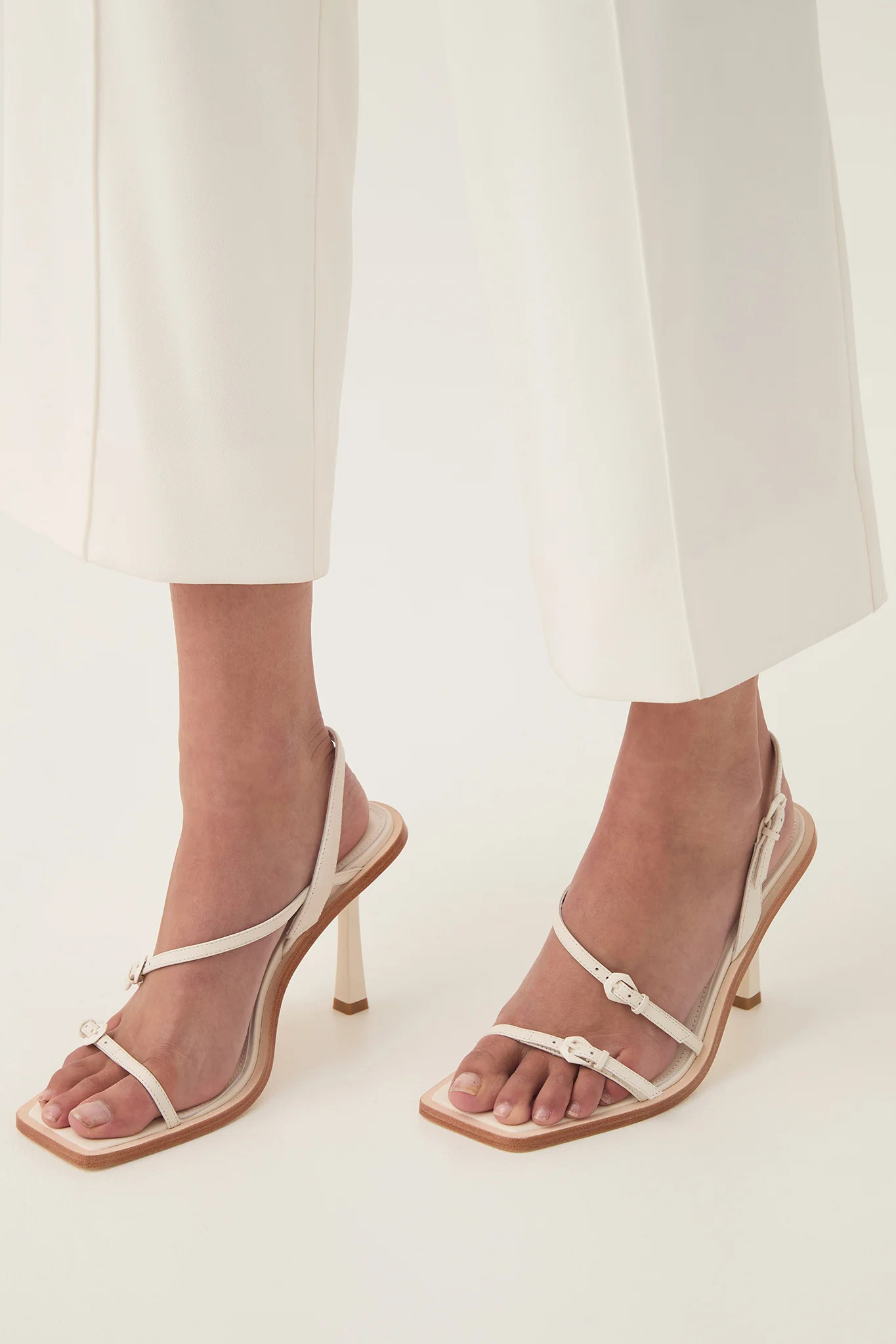 Lorelai Strappy Buckle Heel | aje. (Australia)