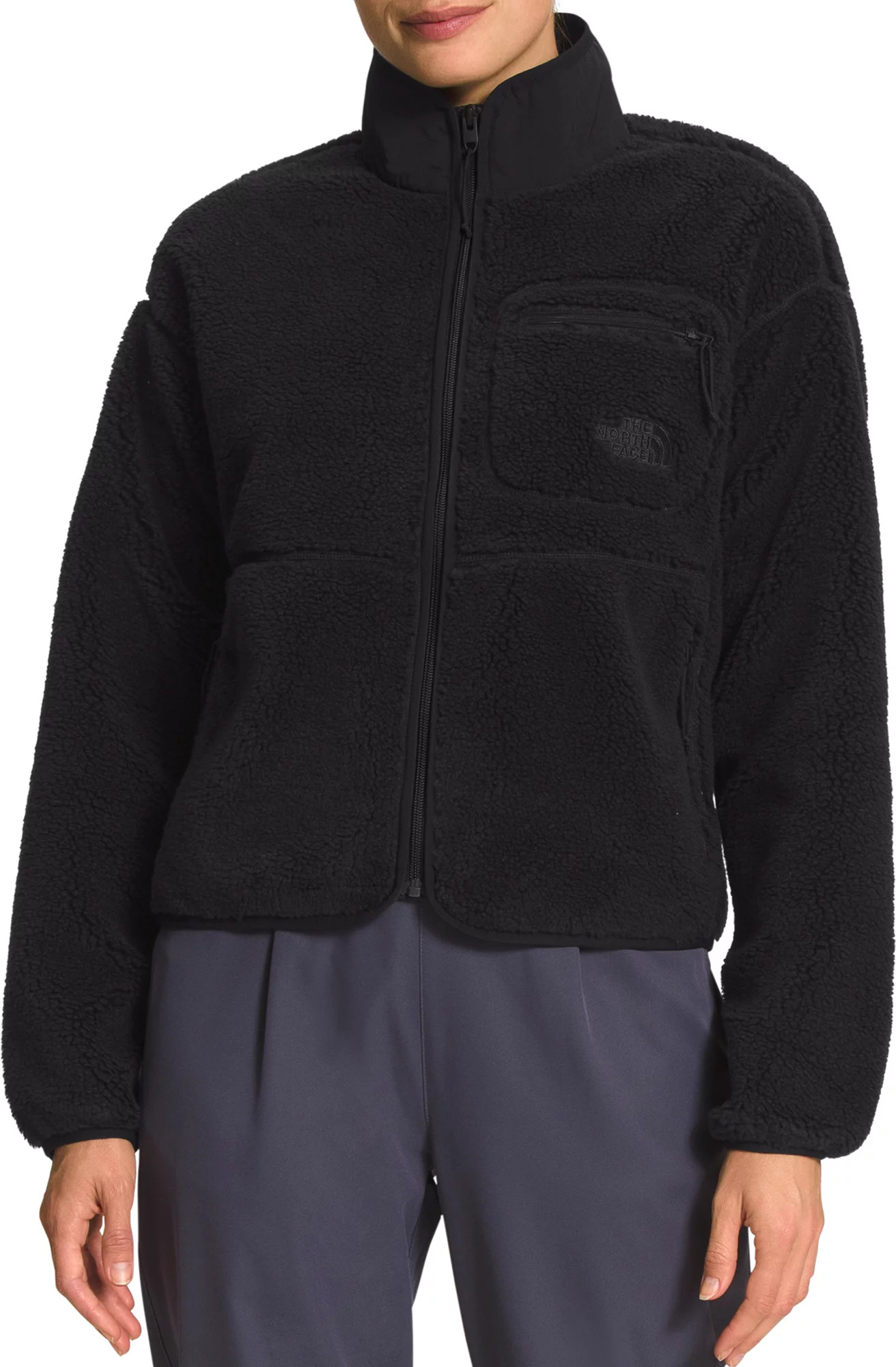The North Face Women's Extreme Pile Full-Zip Fleece Jacket, 2X, Black | Public Lands
