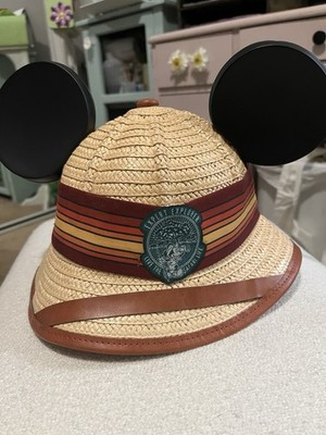 Disney Parks Safari Mickey Mouse Expert Explorer Ears Hat Animal Kingdom Orlando | eBay US