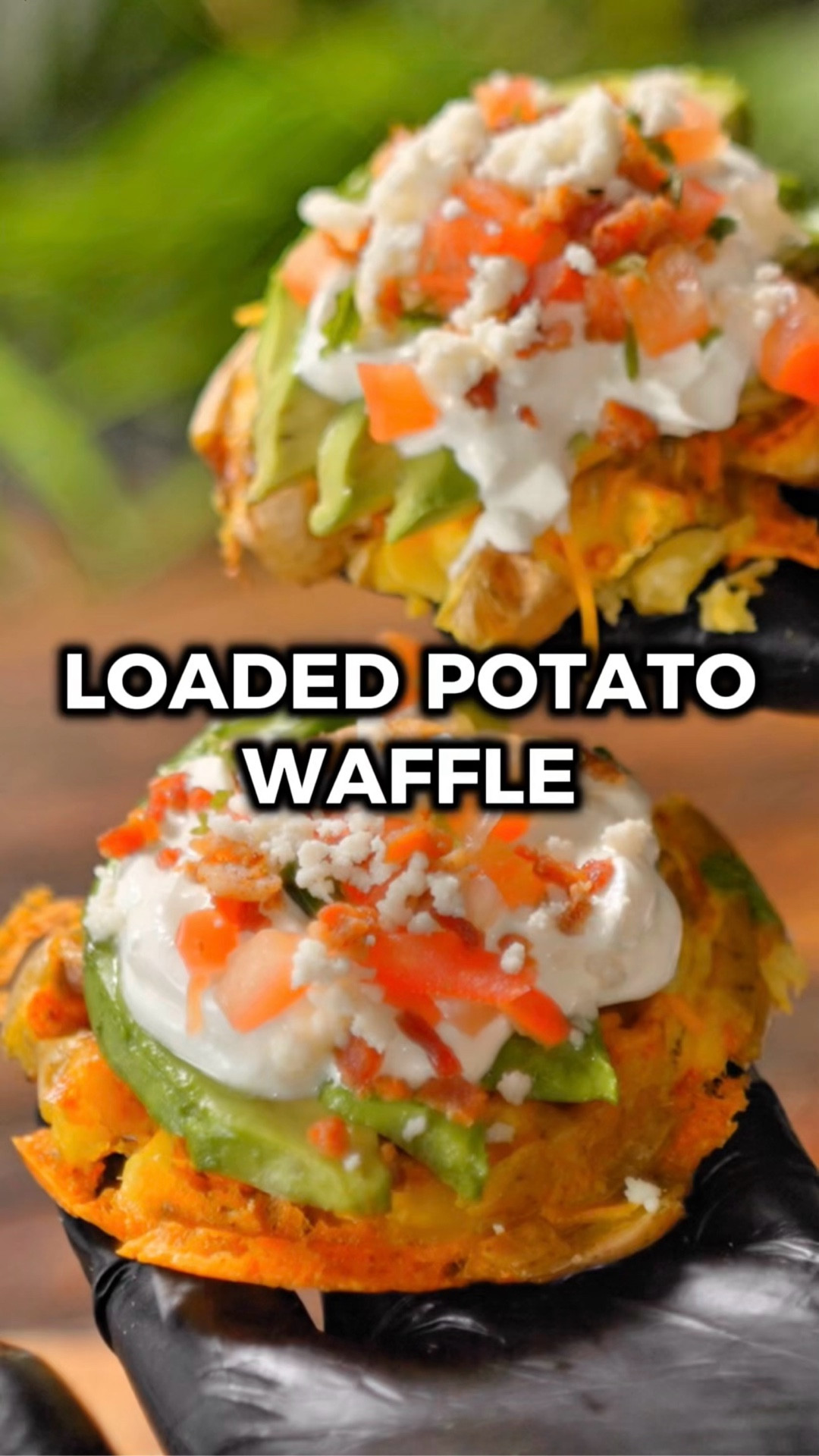 If you like loaded baked potatoes, you’re going to be obsessed with these loaded potato waffles! 😋

They’re super easy to make, ultra crispy, and you can load them up with all your favorite baked potato toppings.

Would you try it? Let me know in the comments what you think if you do! 🙌

INGREDIENTS (3 waffles)
12 Little Yellow Potatoes
1/3 cup shredded cheddar
1/2 cup sour cream
3 tbsp pico de gallo
3 tsp bacon bits
3 tsp queso fresco

INSTRUCTIONS
1️⃣ Boil the Little Yellows per the packaging instructions.
2️⃣ Place 4 into your mini waffle maker and press down to squish them together. Open the waffle maker, sprinkle some shredded cheddar on top, then close and press down hard for 10 seconds. Release and let it cook until golden brown and crispy.
3️⃣ Take it out, top with more cheese, sliced avocado, sour cream, pico de gallo, bacon bits, queso fresco, or whatever else you want.
4️⃣ Enjoy!

#LTKHome #LTKMens #LTKfoodie