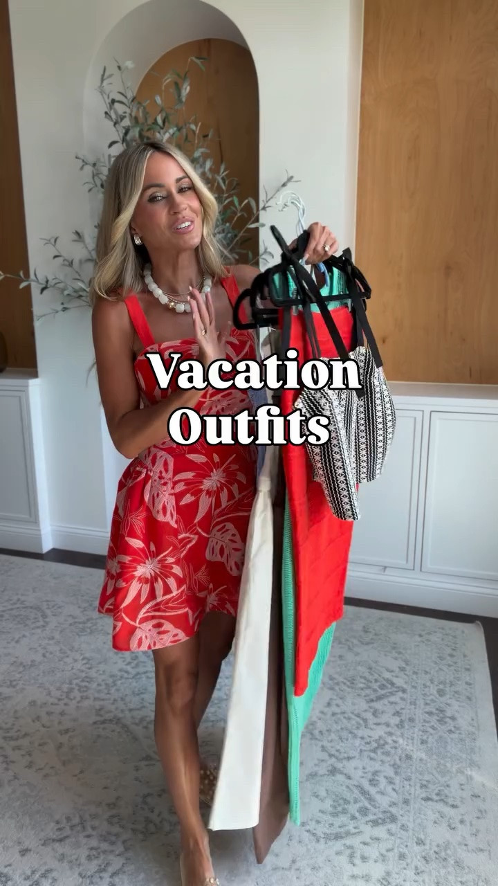 Resort wear outfits for your next vacation!! Love the bright colors, fun prints and matching sets - perfect vacation outfits for the beach!

#vacationoutfits #beachoutfits

#LTKgrwm #LTKootd #LTKTravel