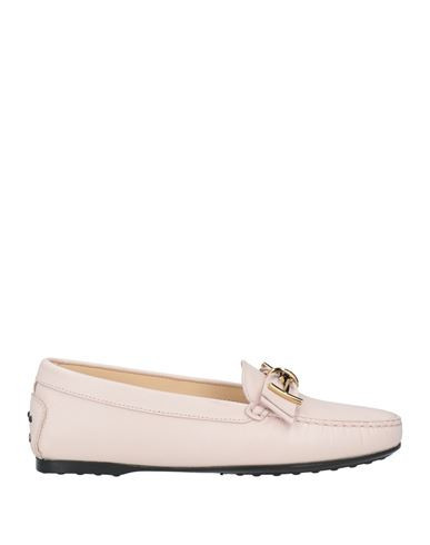 Tod's Woman Loafers Light pink Size 7.5 Leather | YOOX (US)