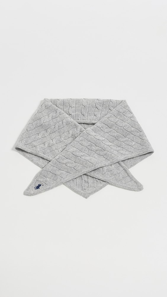 Cable Triangle Scarf | Shopbop