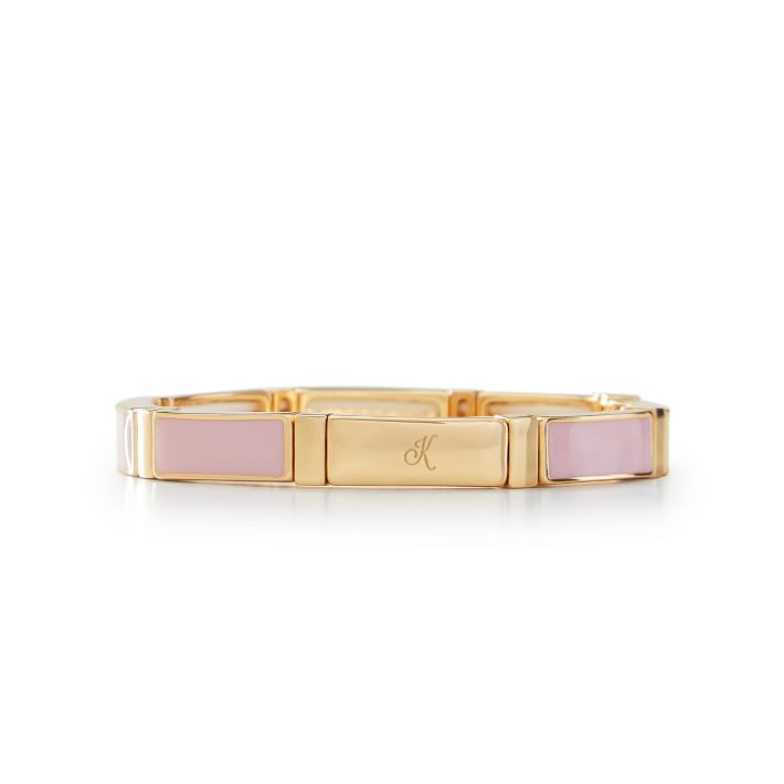 M&G Signature Enamel Stretch Bracelet | Mark and Graham
