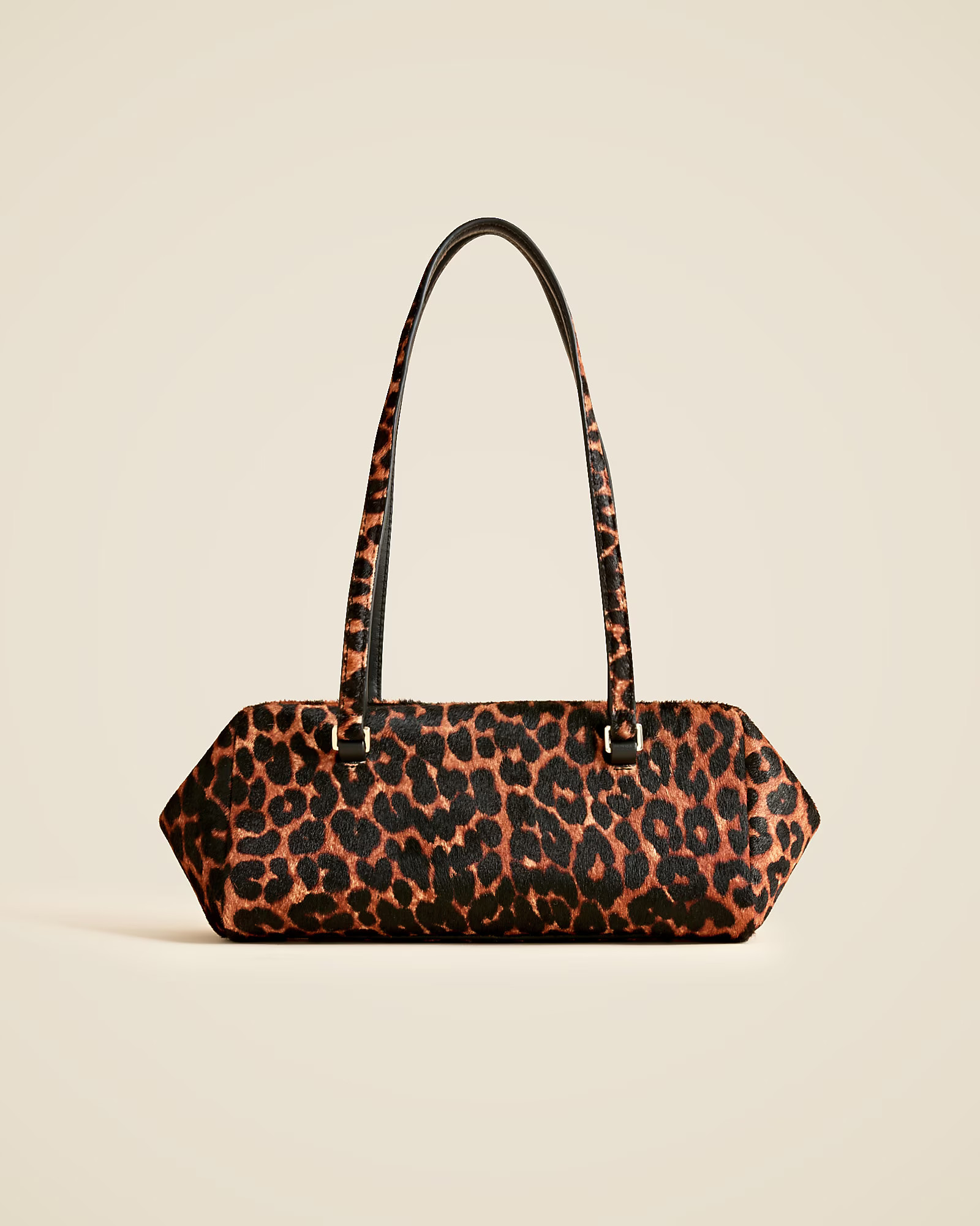 Delphine shoulder bag in leopard-print calf hair | J. Crew US