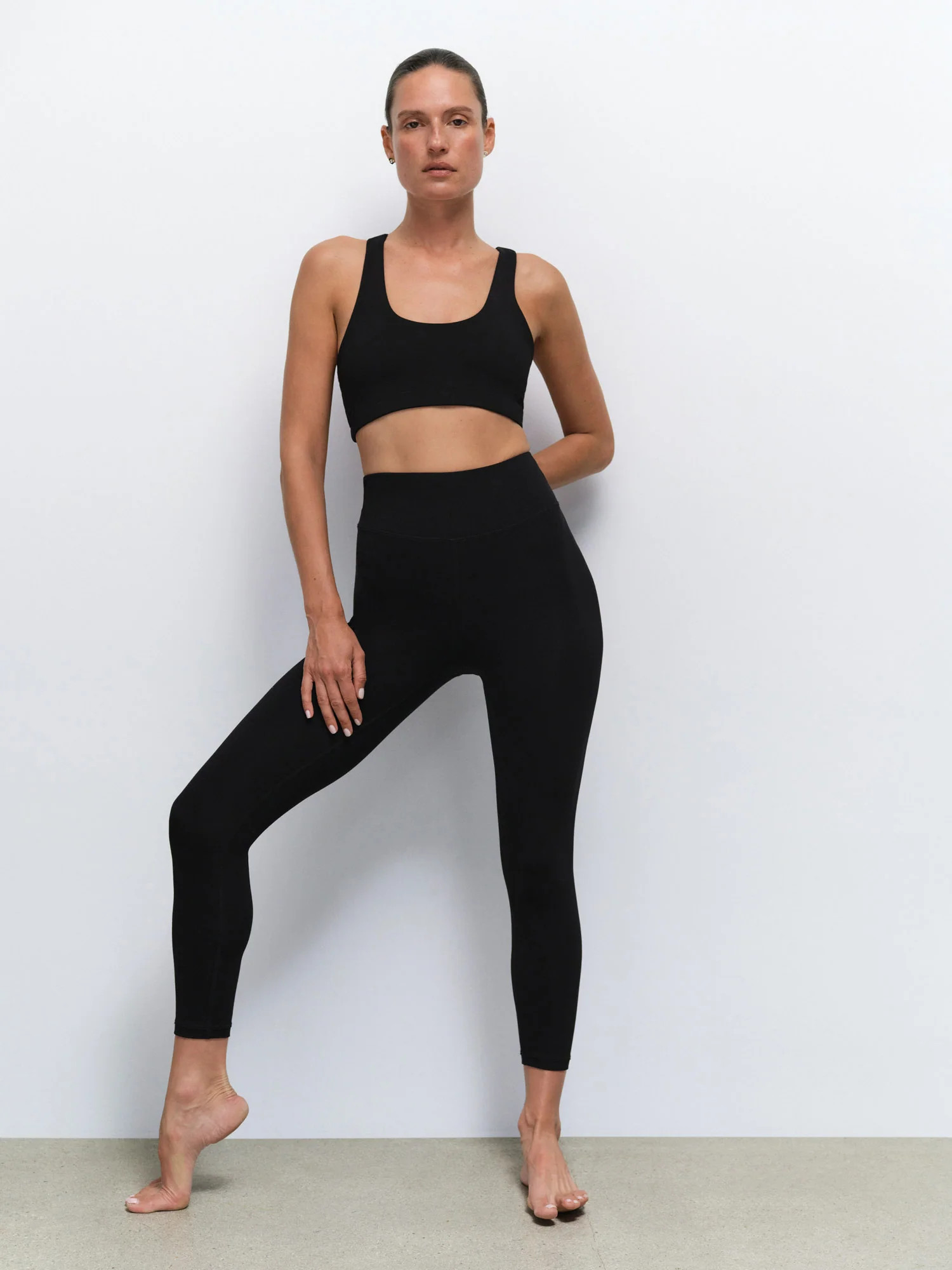 Organic Stretch Midi Legging | MATE The Label