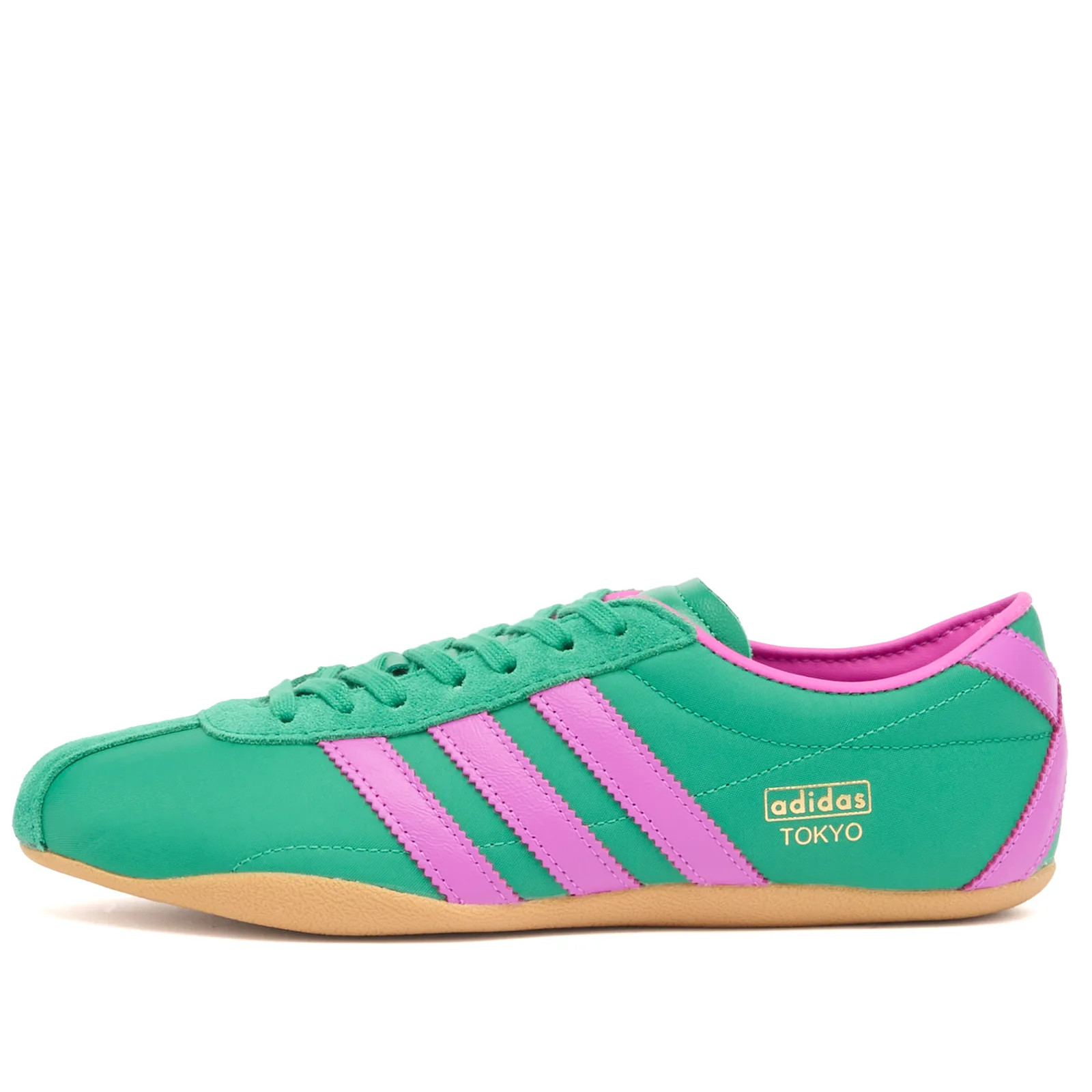 Adidas Women's Tokyo W in Court Green/Purple Burst, Size UK 6 | END. Clothing