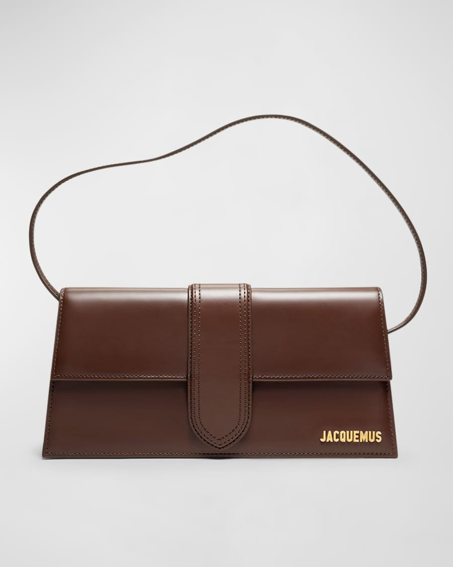 Jacquemus Le Bambino Long Leather Shoulder Bag | Neiman Marcus