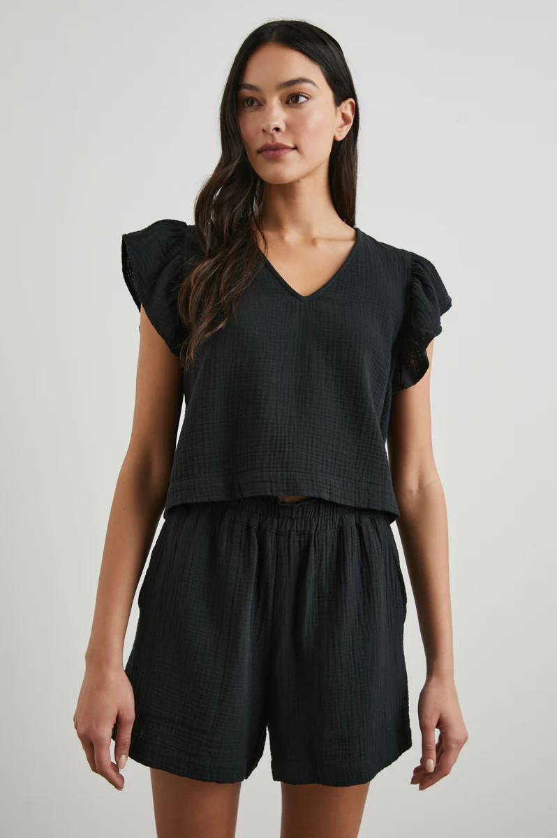 MILEY TOP - BLACK | Rails