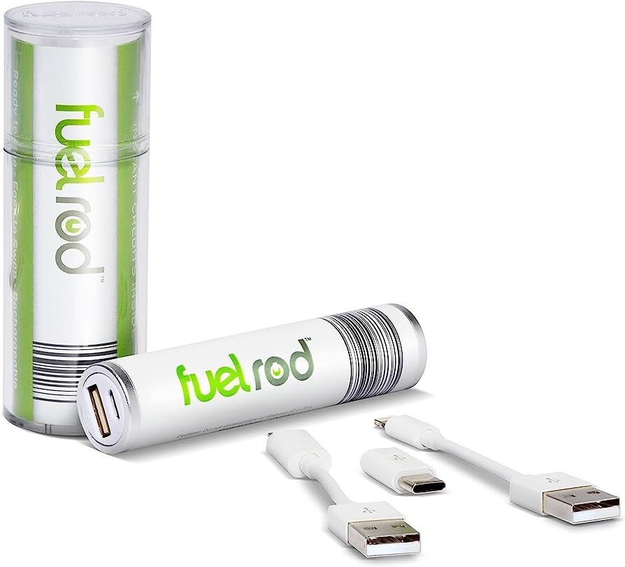 FuelRod Portable Charger Kit - Pack of 2 - Includes All Cables & Adapters Compatible with All Tab... | Amazon (US)