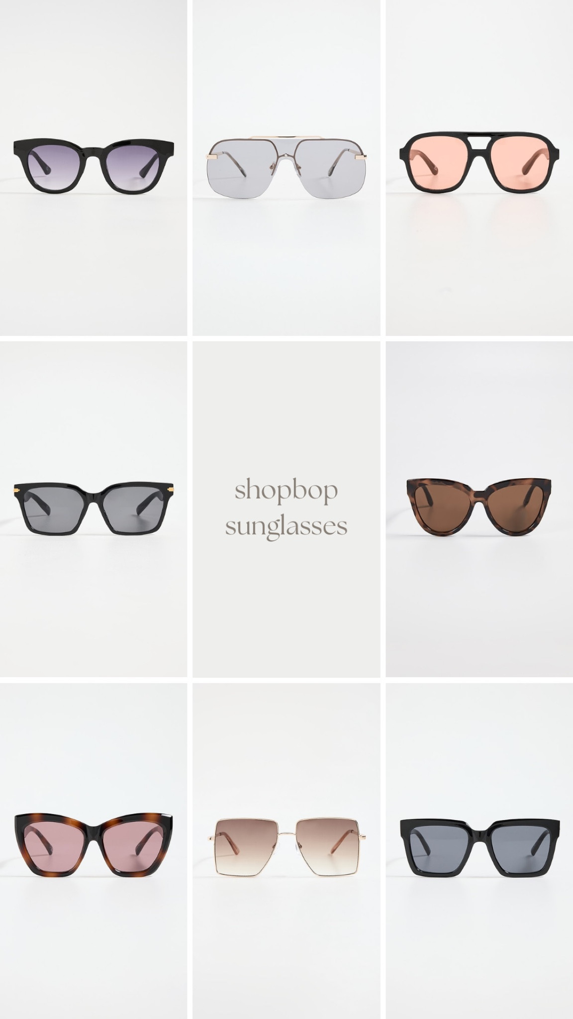•shopbop the style event•

a great section of sunglasses, all of which are under $80 even before the sale discount.

#LTKsalealert #LTKstyletip #LTKfindsunder100
