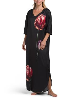 Tulip Print Caftan | TJ Maxx