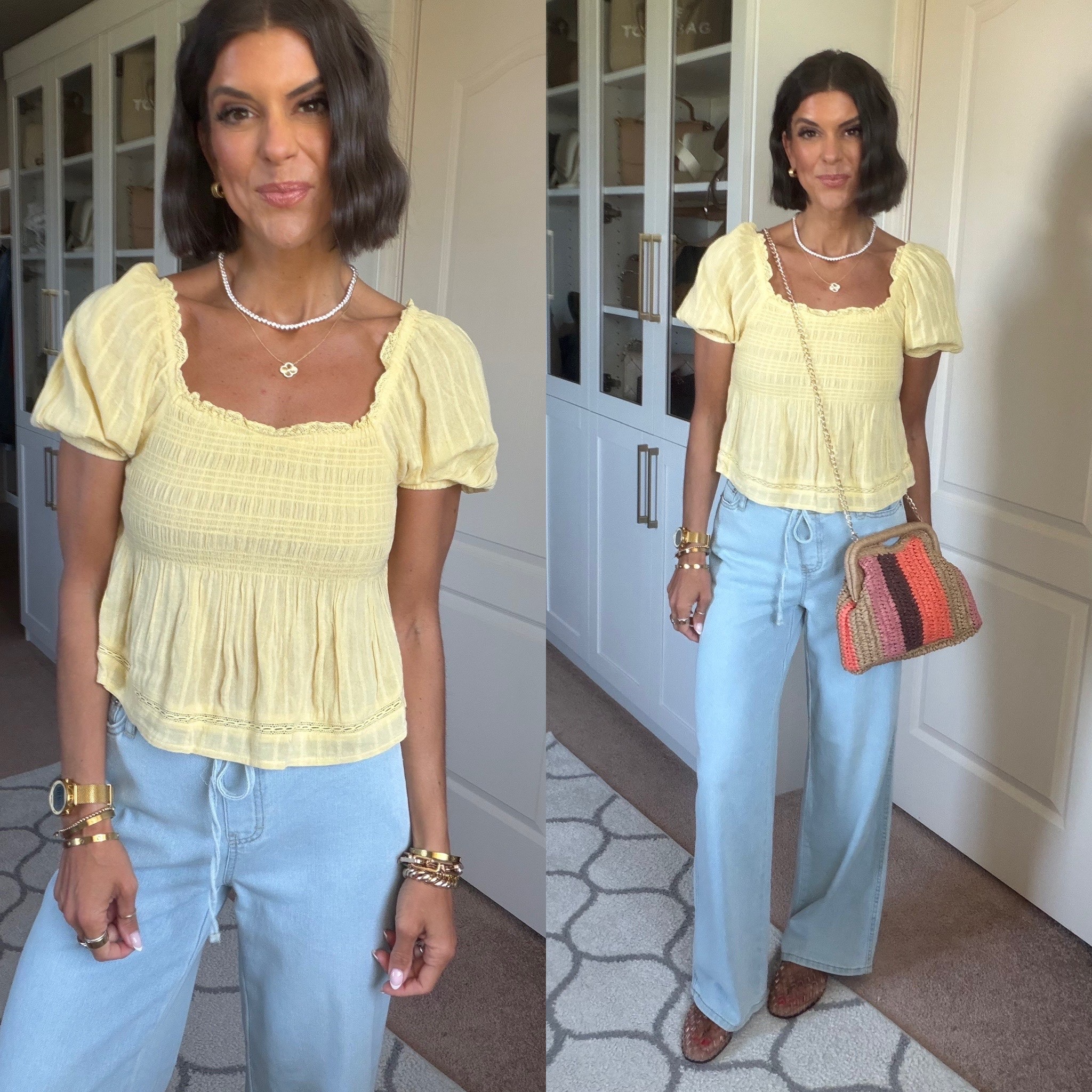 New Walmart top! Size xs in top and jeans 

#LTKmomlife #LTKootd #LTKgrwm