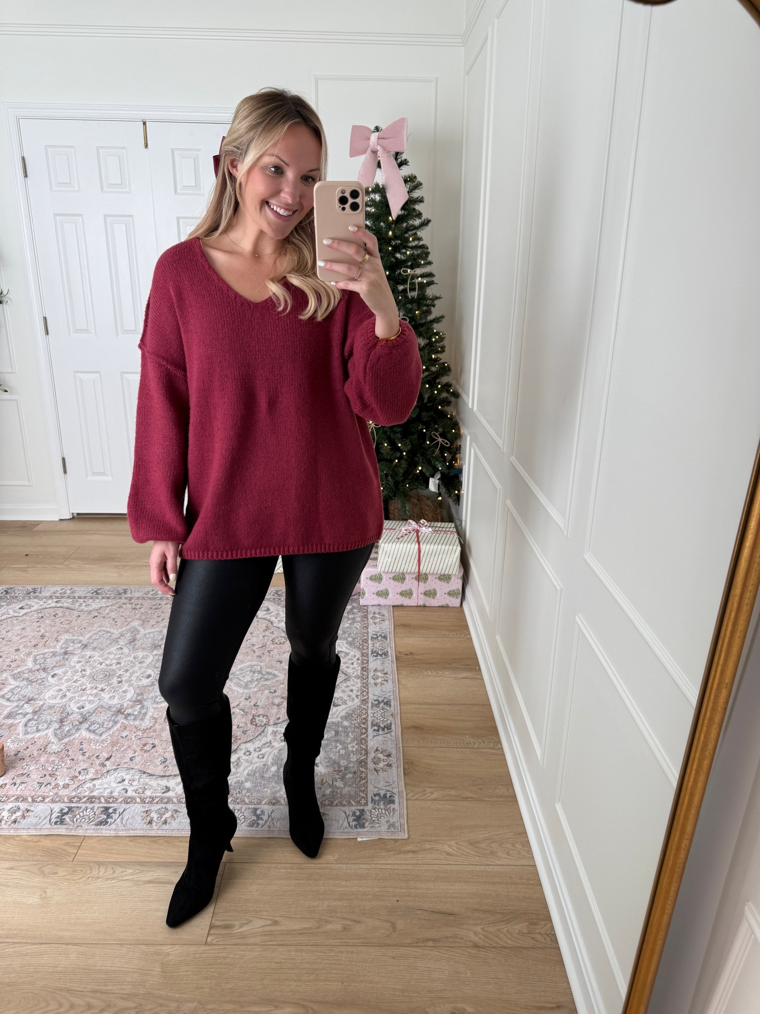 Christmas party outfit - Christmas outfit - holiday outfit 

#LTKHoliday #LTKMidsize #LTKFindsUnder100