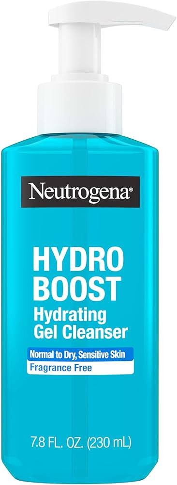Neutrogena Hydro Boost Face Wash, Fragrance Free, Hydrating Facial Cleanser with Hyaluronic Acid,... | Amazon (US)