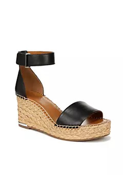 Franco Sarto Clemens Raffia Espadrille Wedge Sandal | Belk