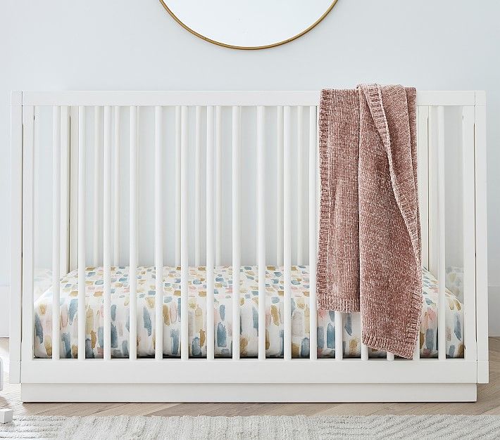 west elm x pbk Emilia Acrylic Convertible Crib | Pottery Barn Kids