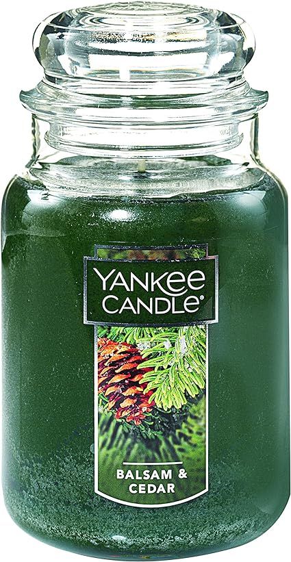 Yankee Candle Large Jar Candle Balsam & Cedar | Amazon (US)