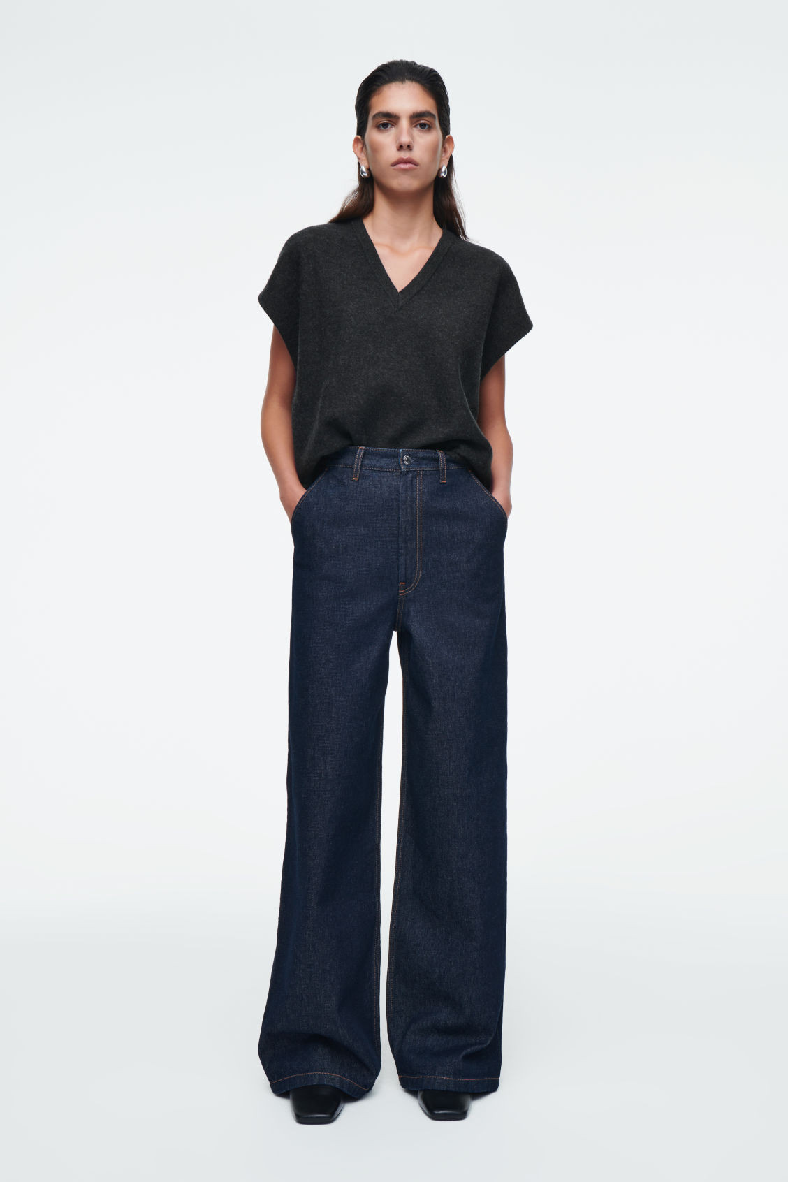 PANTALON EN DENIM BRUT | COS (EU)