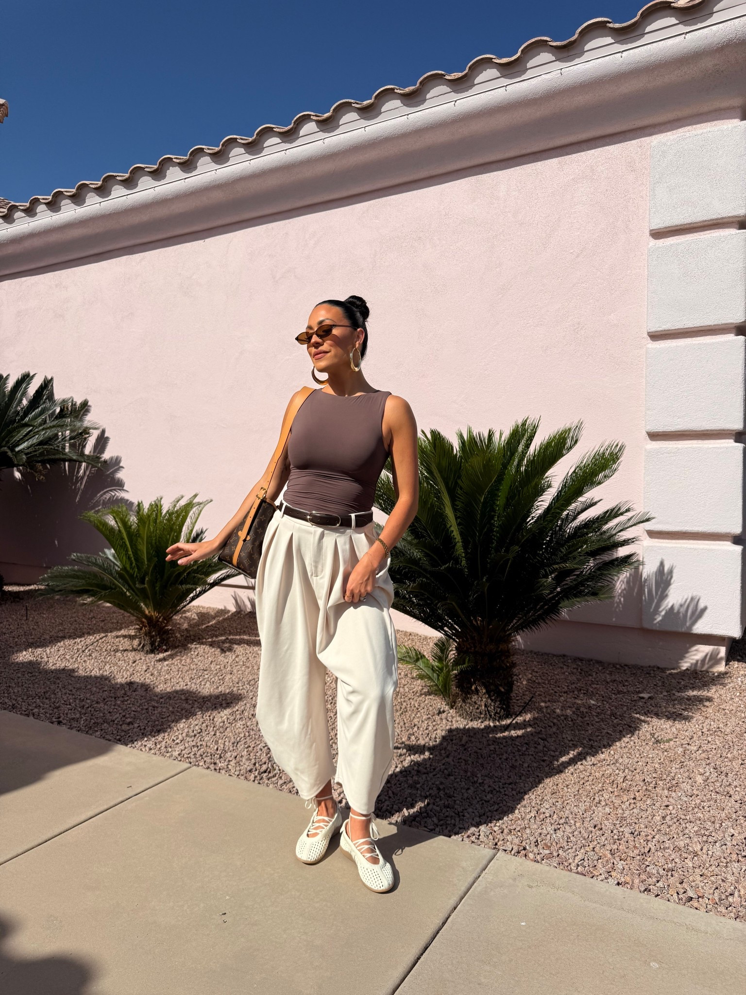 Today’s outfit of the day! 
Amazon top size XS
Amazon trousers size small
Adidas flats


#LTKdayinmylife #LTKgrwm #LTKootd