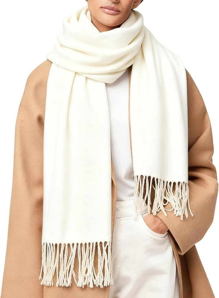 XuoAz Women's Warm Winter Scarf Soft Long Shawl Wraps Large Thick Blanket Scarves for Cold Weathe... | Amazon (US)