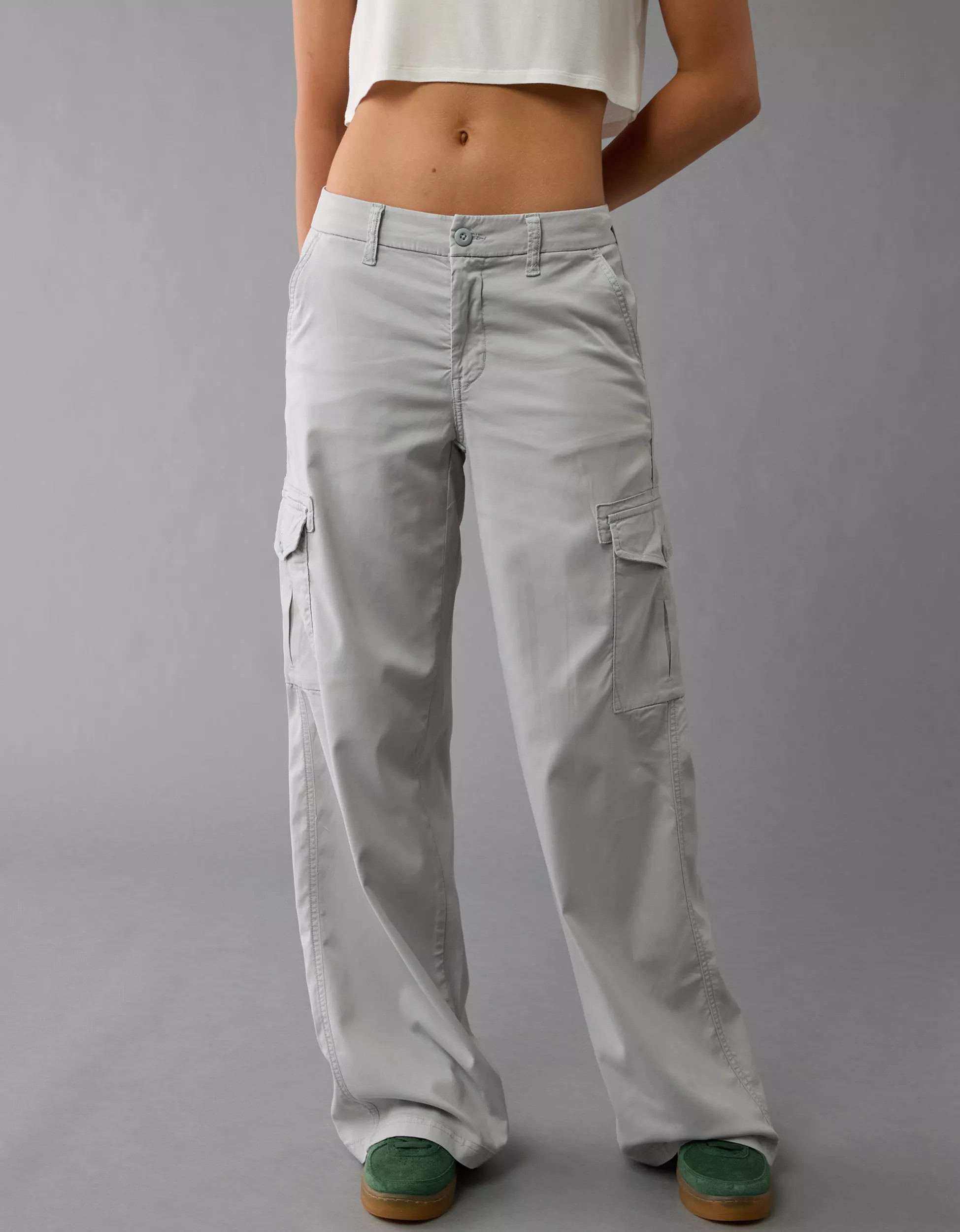 AE Dreamy Drape Cargo Trouser | American Eagle Outfitters (US & CA)