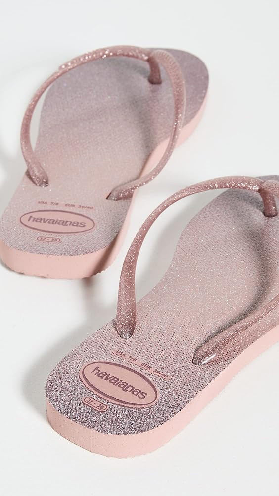 Havaianas Women's Slim Gloss Flip Flop Sandals | Amazon (US)