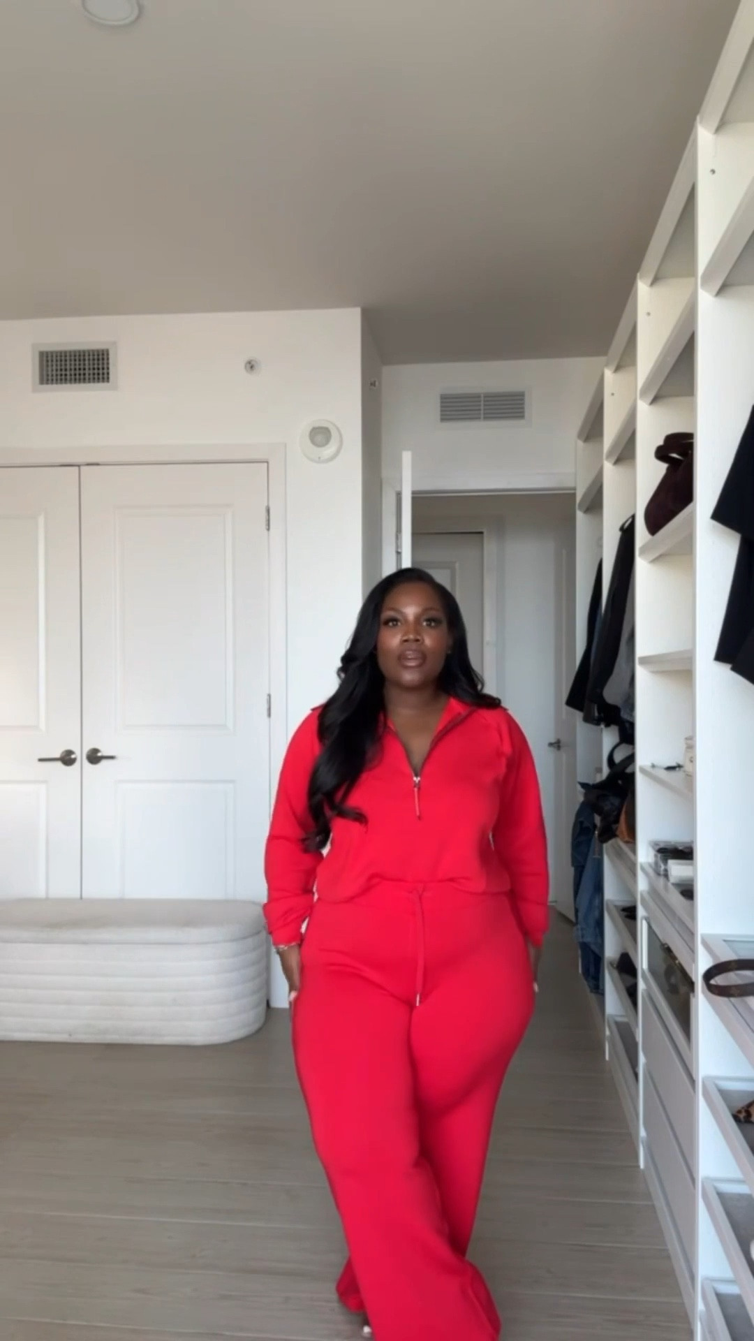 Spanx air essentials line 🤌🏾 loving this red set! 

Use code: EMMYXSPANX for a discount 

Athleisure, comfy set, Valentine’s Day, Spanx set, Emmy Petit

#LTKMidsize #LTKActive #LTKPetite