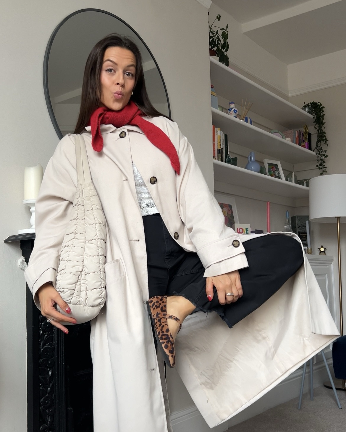 what i wore to the office one day!!🍒🐆🥤⭐️

#LTKspring #LTKuk #LTKworkwear