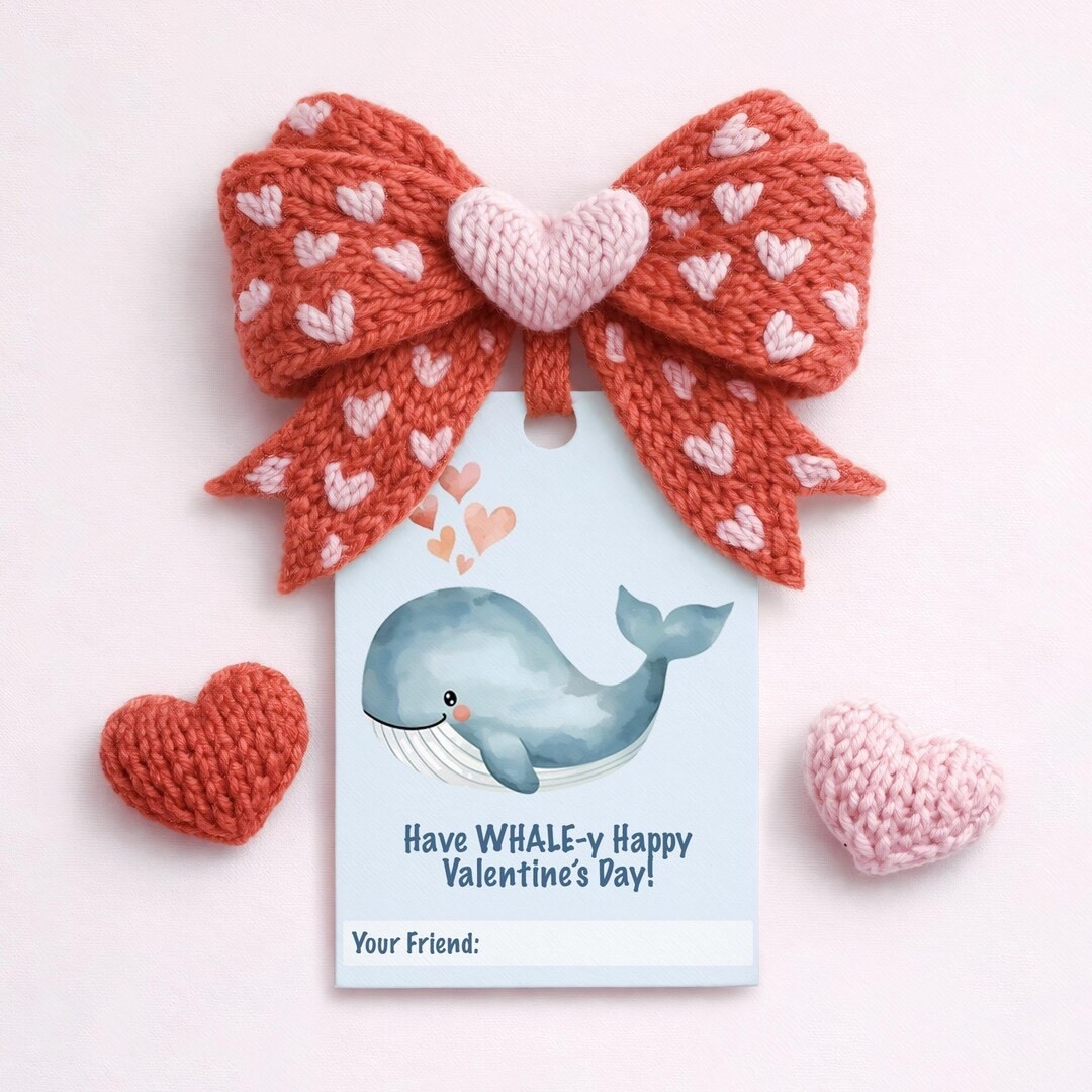Whale hello there, cutest Valentine ever 🐳💙
These printable Valentine’s Day favor tags are an instant download and make classroom and party prep a breeze! Just download, print, cut, and punch a hole — then attach them to treats, small gifts, or Valentine favor bags. Featuring an adorable whale illustration and the pun “Have WHALE-y Happy Valentine’s Day!”, they’re perfect for kids classroom valentines, school parties, Valentine’s Day favors, and fun non-candy Valentine ideas parents and teachers love.

✨ Available now in my Etsy shop for easy, stress-free Valentine’s Day fun!

#PrintableFavorTags #ValentinesDayFavorTags #KidsValentines #ClassroomValentines #InstantDownload #EtsyValentines #WhaleValentine #PunValentines #NonCandyValentines #ValentineFavorIdeas #CutePrintables

#LTKKids #LTKmomlife #LTKValentine