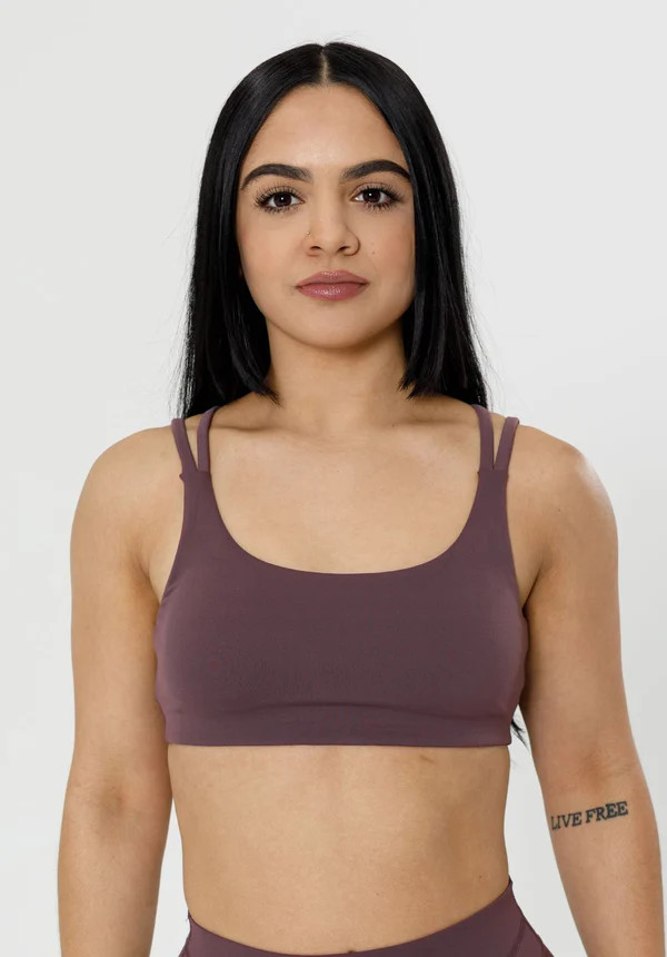RecStretch™ Radiate Bra Cherry Coke | Paragon Fitwear