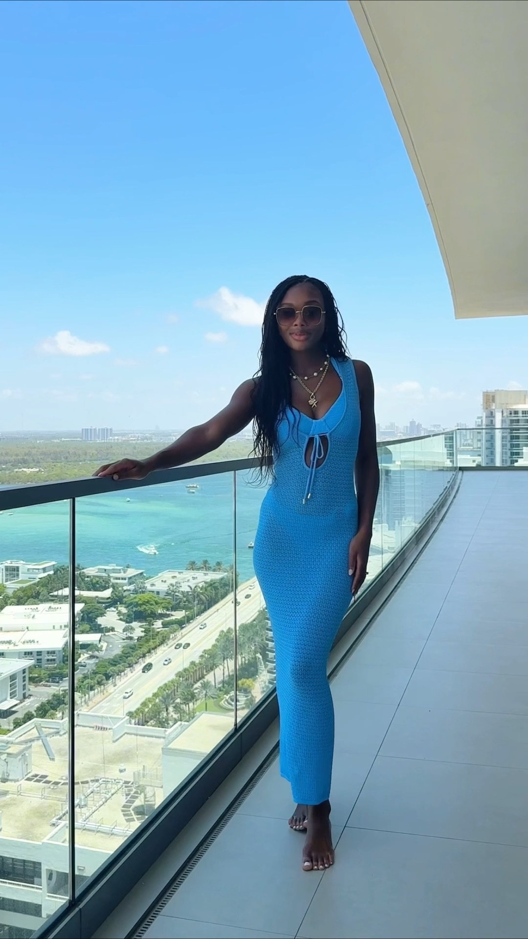 Miami Pool day! 🤍 I ordered my usual size in the swimsuit, but sized up a size in the cover up! 

#LTKSeasonal #LTKSwim #LTKTravel