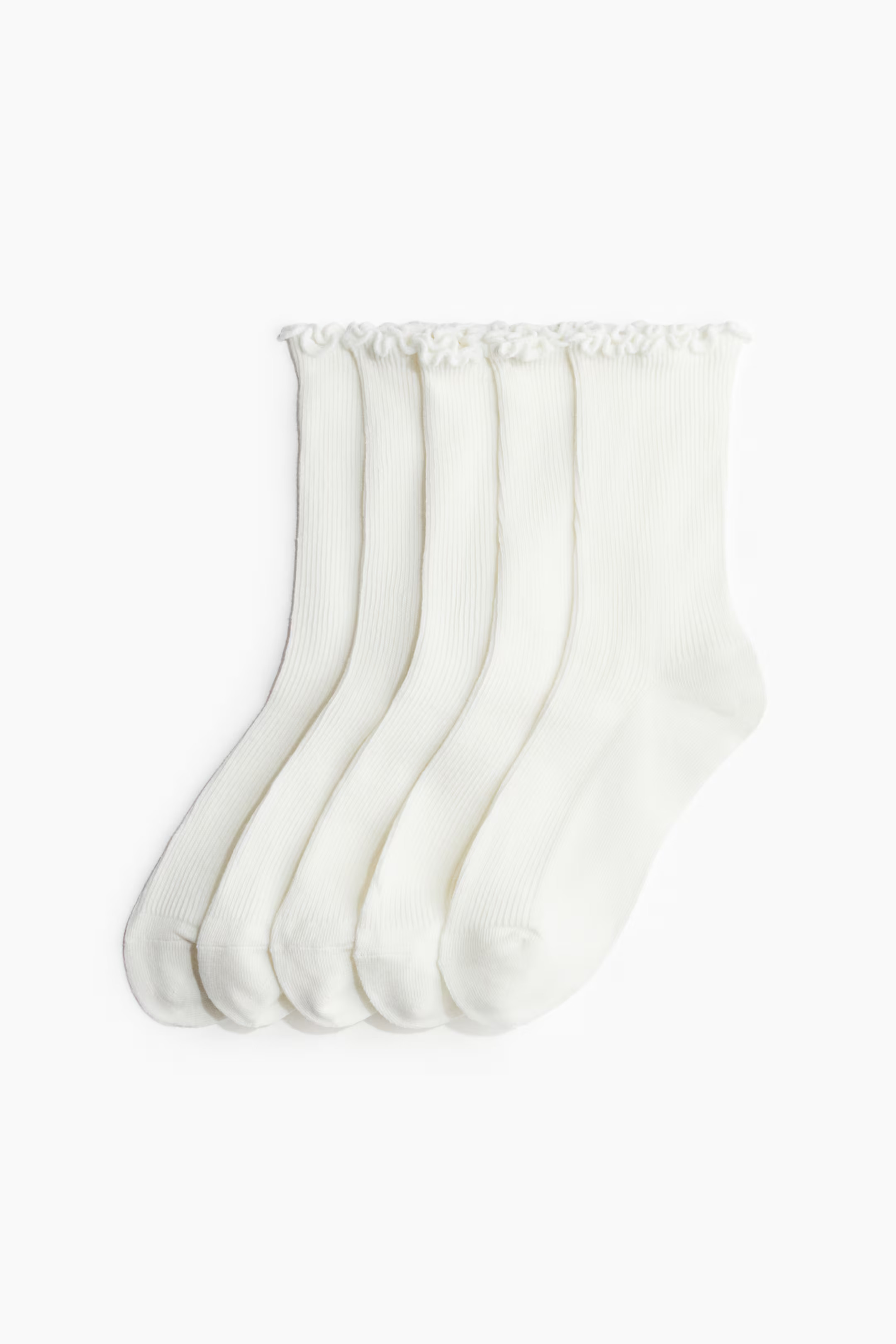 5-pack Rib-knit Socks | H&M (US + CA)