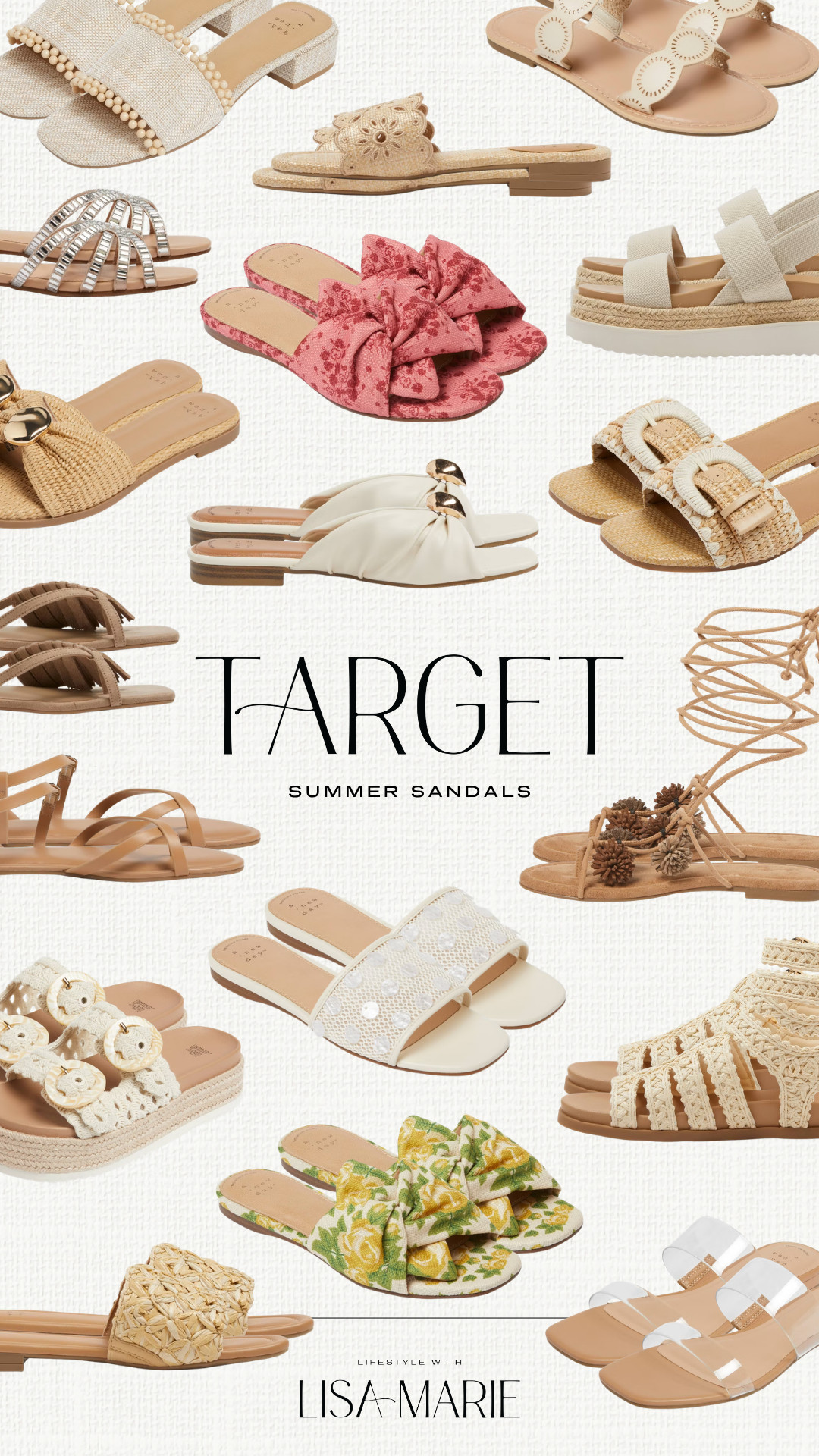 Target summer sandals! Linen, straw and crochet heels, flats and wedges. Neutral, white, beige and cream shoes for elevated casual outfits. Sandals for vacation, cruise, resort, event, beach and pool.

#LTKmomlife #LTKSeasonal #LTKPetite